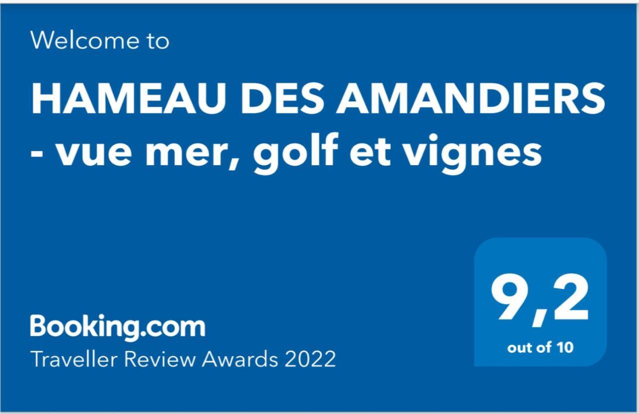 Hameau Des Amandiers - Vue Mer, Golf Et Vignes Saint-Cyr-sur-Mer Exterior foto