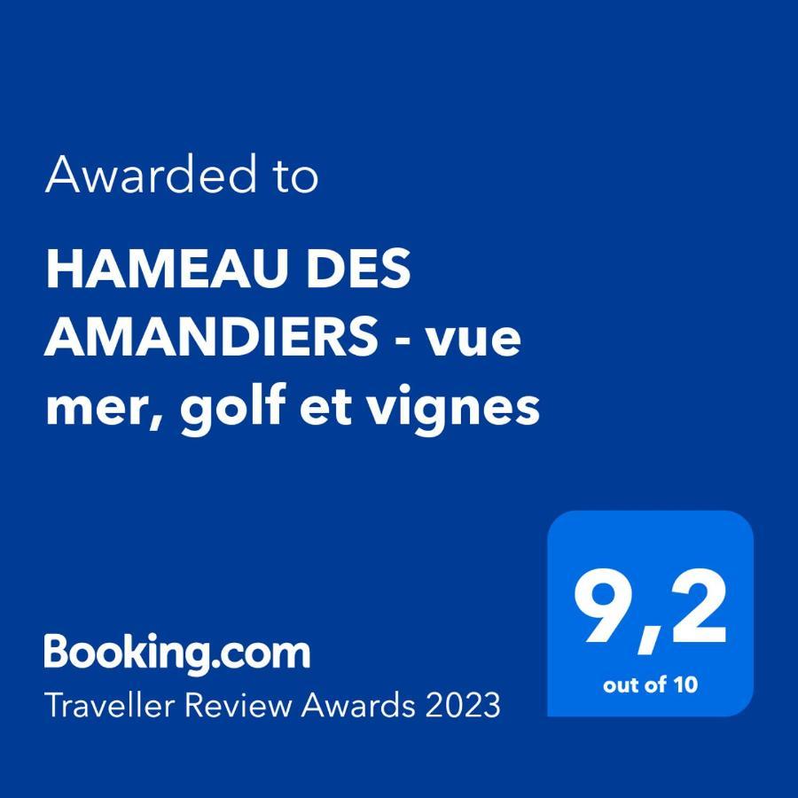 Hameau Des Amandiers - Vue Mer, Golf Et Vignes Saint-Cyr-sur-Mer Exterior foto